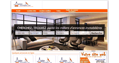 Desktop Screenshot of abidjan-immobilier.net